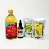 Detox drink set [ Raw apple cider vinegar + Raw honey / Organic stevia + Lemon powder (20 pouches)+ Lime powder (20 pouches) - Image 2