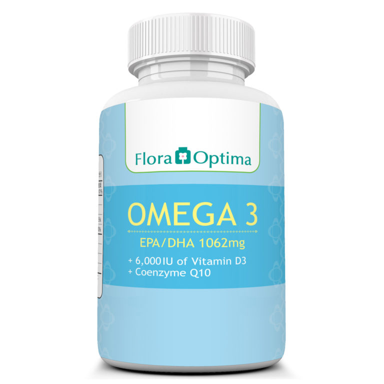 Omega 3 (with Vitamin D3 and Coenzyme Q10) Flora Optima Online Store